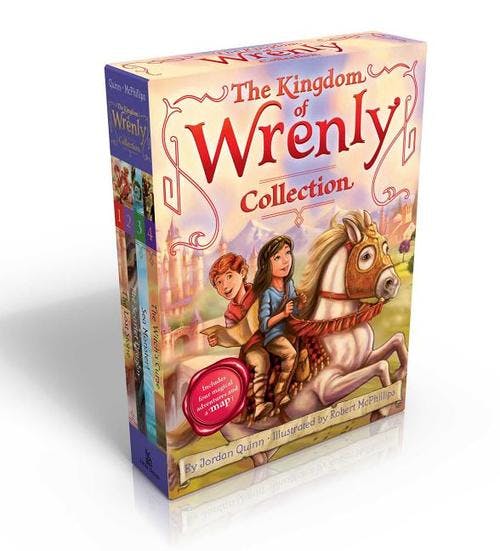 Kingdom of Wrenly Collection (Includes Four Magical Adventures and a Map!): The Lost Stone; The Scarlet Dragon; Sea Monster!; The Witch's Curse (Boxed