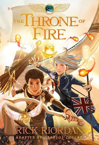 The Throne of Fire (Graphic Novel)