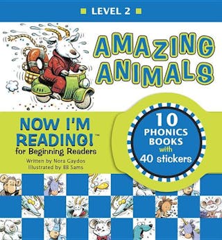 Now I'm Reading! Level 2: Amazing Animals [With Stickers]