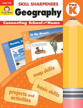 Skill Sharpeners Geography, Grade Prek (Student)