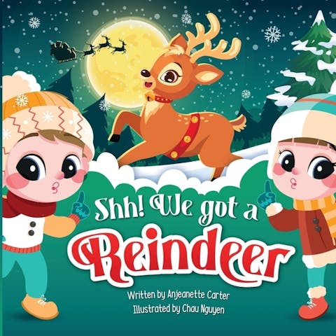 Shh! We got a Reindeer