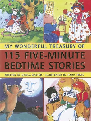 My Wonderful Treasury of 115 Five-Minute Bedtime Stories