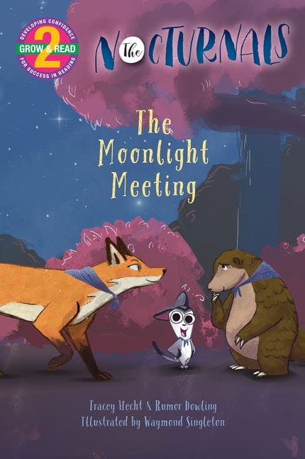 Moonlight Meeting: The Nocturnals Grow & Read Early Reader, Level 2