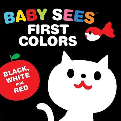 Baby Sees First Colors: Black, White & Red