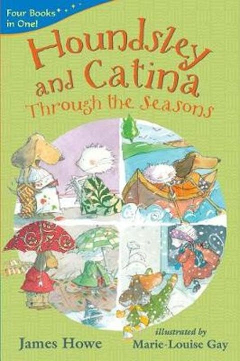 Houndsley and Catina through the seasons