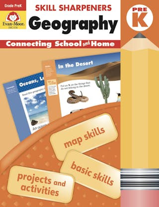 Skill Sharpeners Geography, Grade Prek (Student)