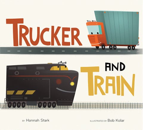 Trucker and Train