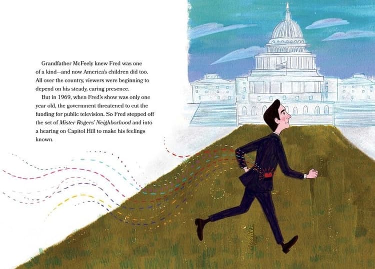 Mister Rogers heads to Capitol Hill to save funding for public broadcasting.