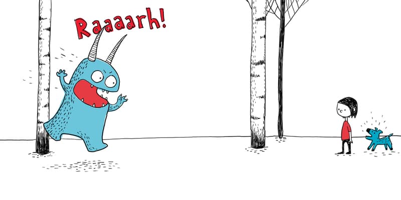 Illustration from I Am Scary