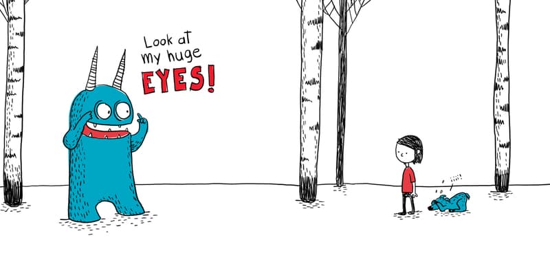 Illustration from I Am Scary