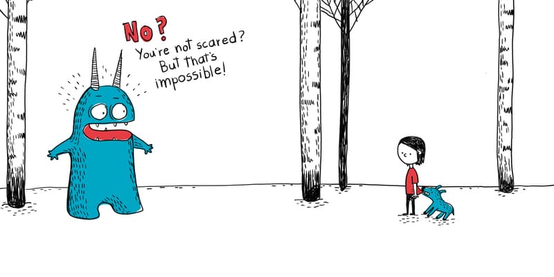 Illustration from I Am Scary
