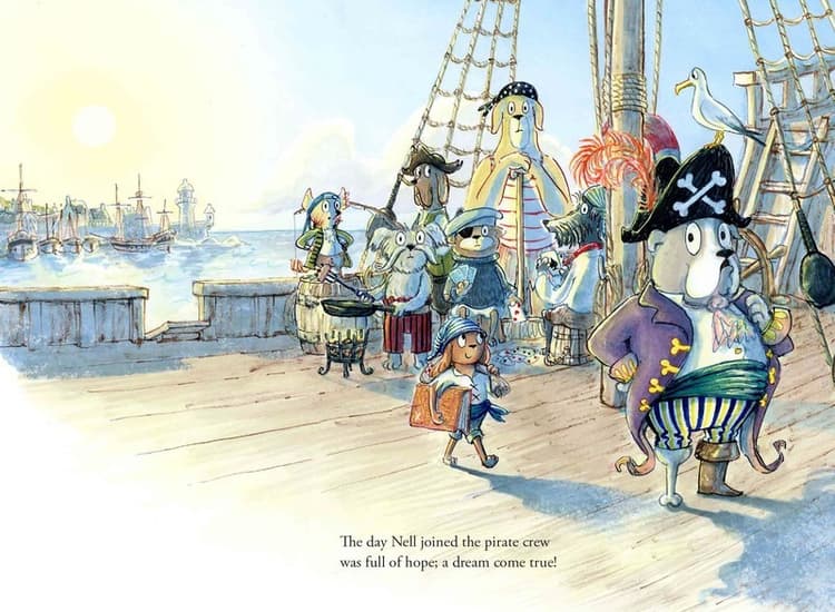 The day Nell joined the pirate crew