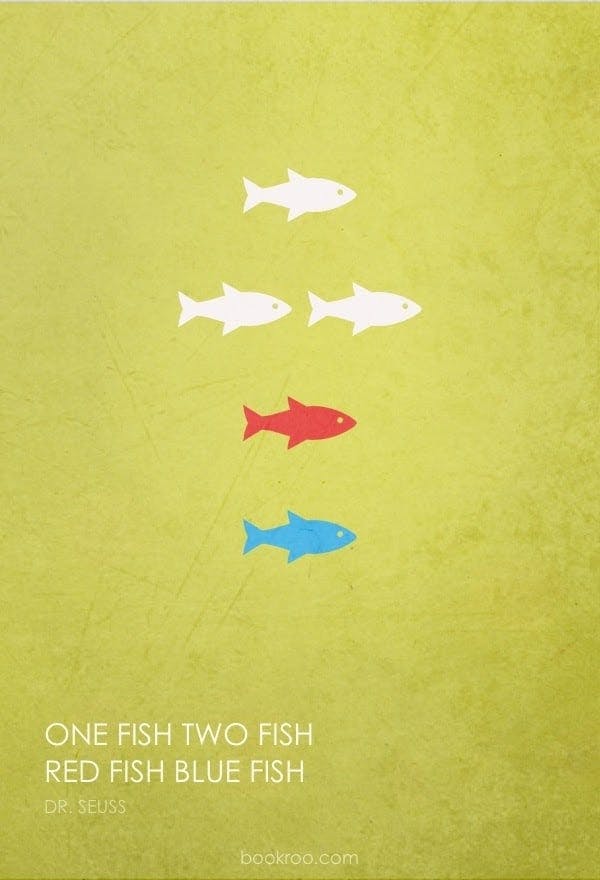 Poster of One Fish Two Fish Red Fish Blue Fish