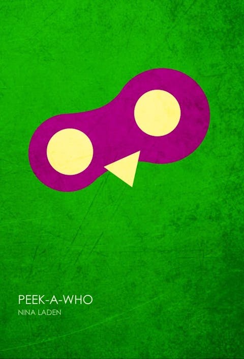 Peek-a-who poster