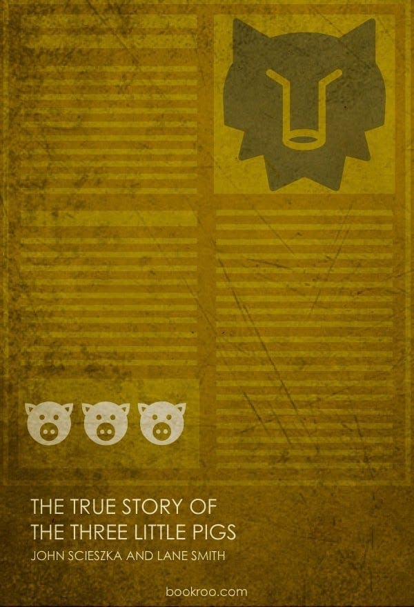 Poster of The True Story of the Three Little Pigs