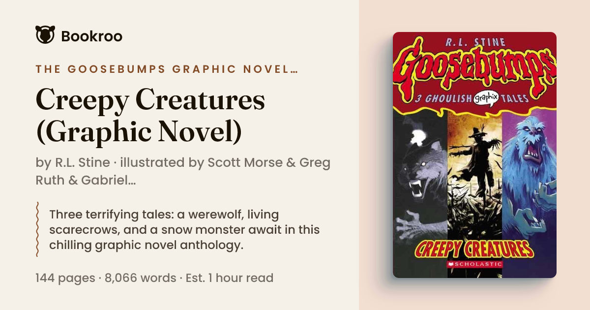 Creepy Creatures (Graphic Novel) by R.L. Stine