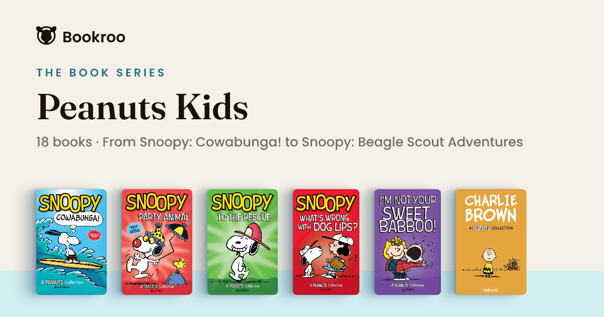Peanuts Kids Book Series (18 Books)