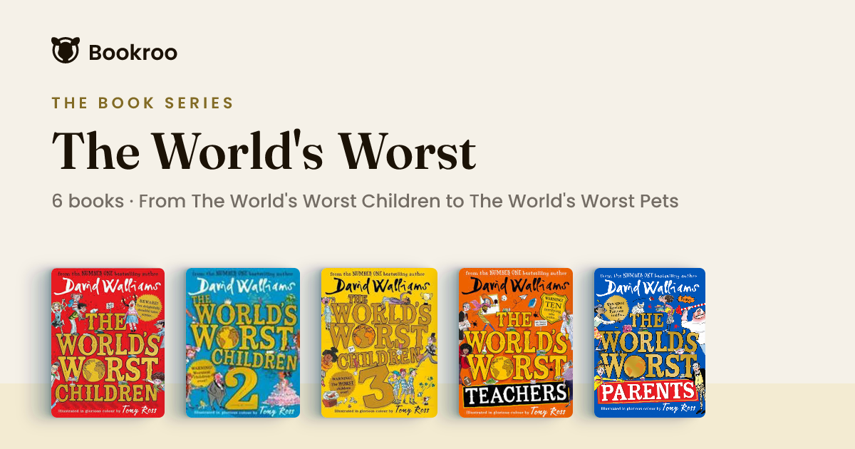 The World's Worst Book Series (In Order 1-6)